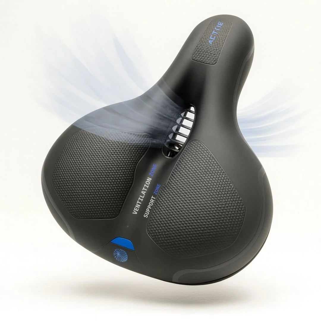 Bicycle Saddle Ergonomic Suspension Water-Repellent Cover