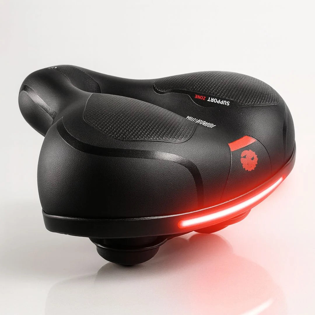 Bicycle Saddle Ergonomic Suspension Water-Repellent Cover