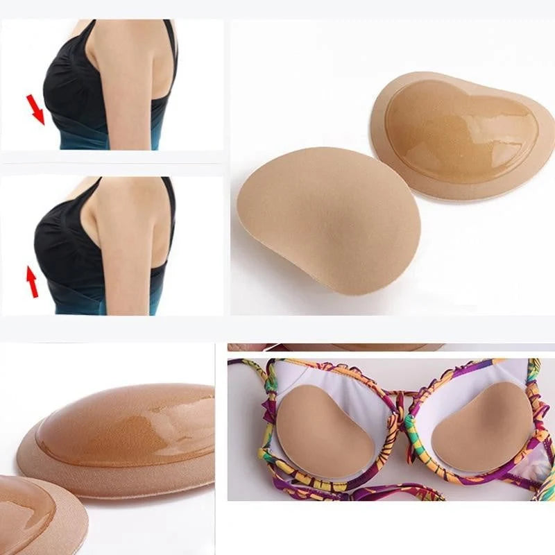 Bikini Pads Wide Molded Shape Waterproof Adhesive & Reusable