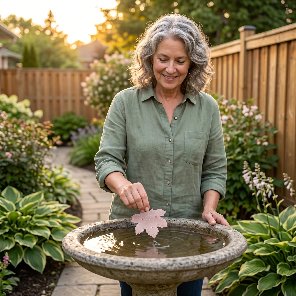 Bird Bath Purifier Pure Copper Algae Control
