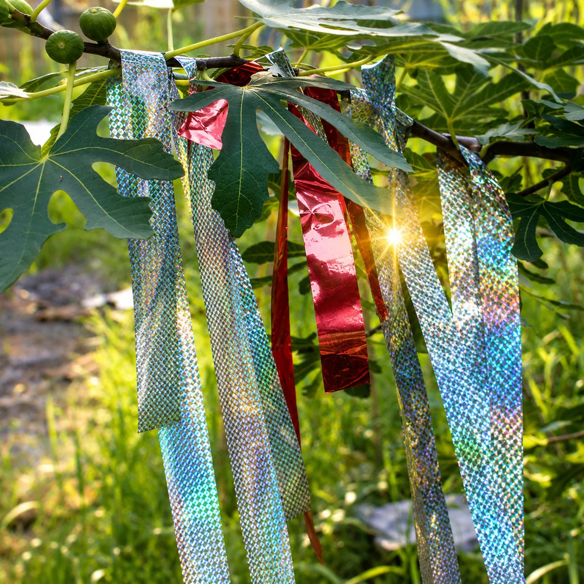 Bird Deterrent Tape Holographic Reflective 2 Rolls