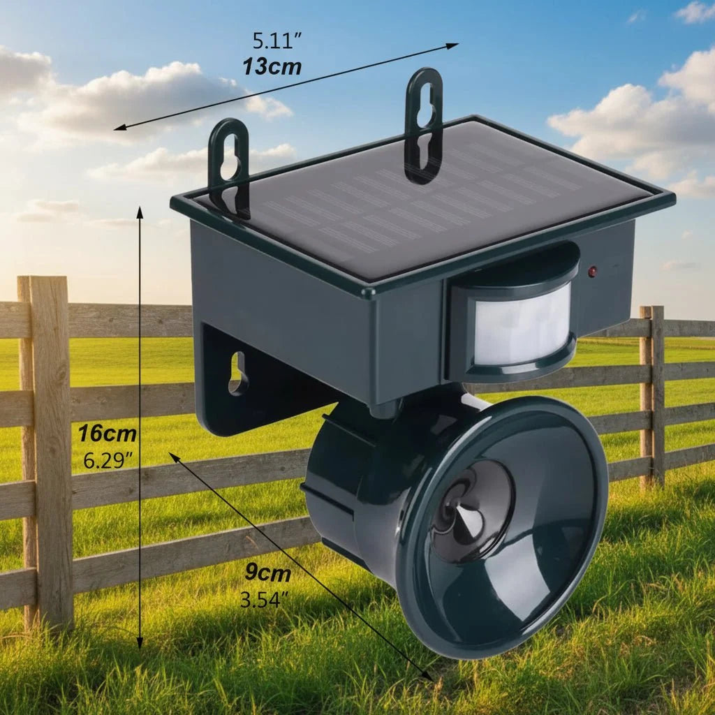 Bird Repeller Ultrasonic Weather-Resistant Design