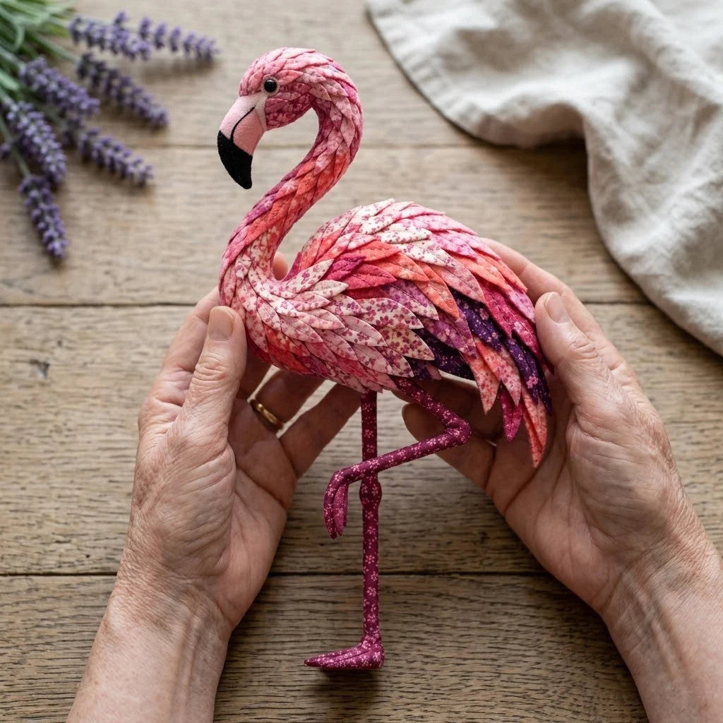 Bird Sewing Kit Felt 3D Craft Six Designs With Instructions