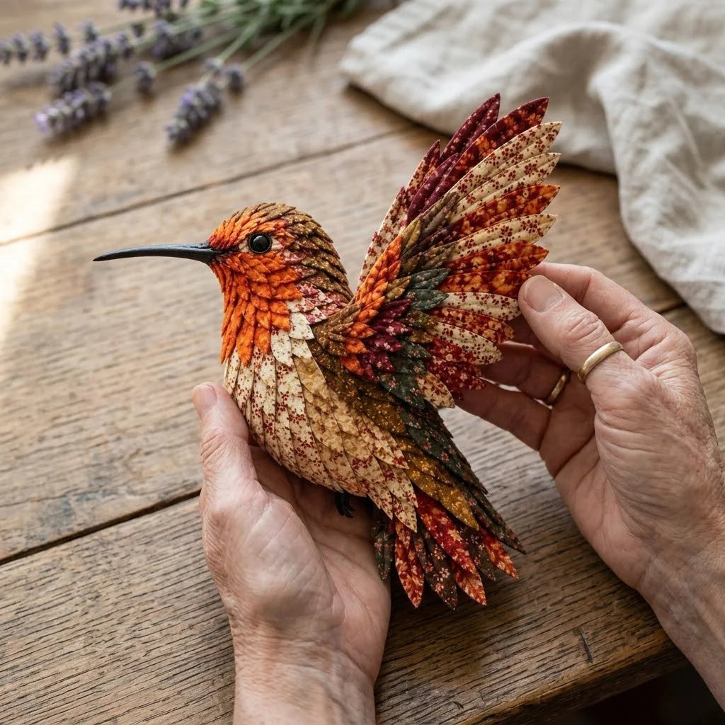 Bird Sewing Kit Felt 3D Craft Six Designs With Instructions