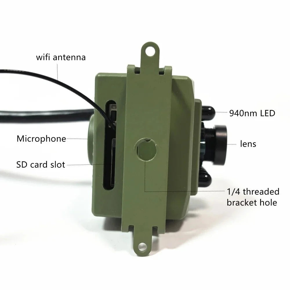 Birdwatching Camera 1080p HD Wi-Fi Weather-Resistant