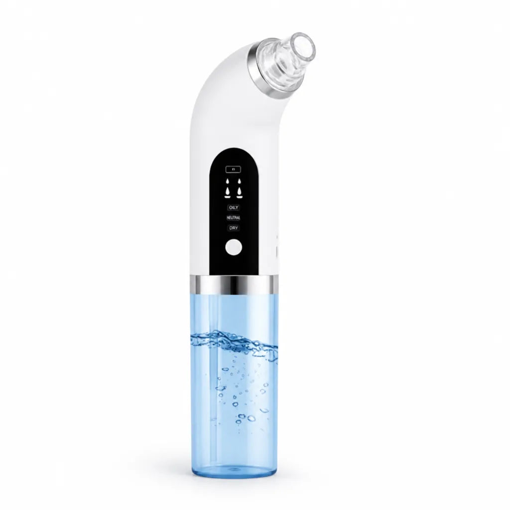 Blackhead Remover Device 3 Suction Levels 6 Interchangeable Heads