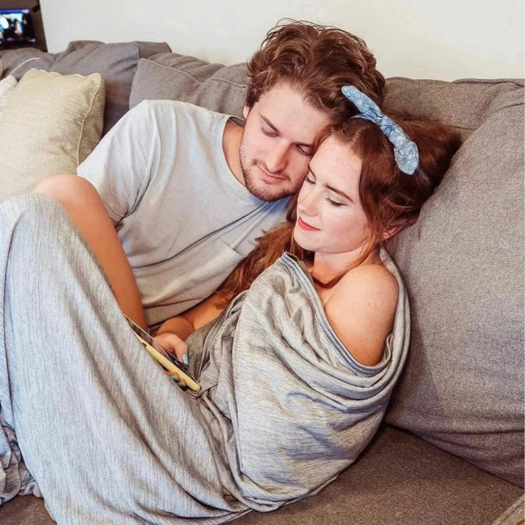 Blanket Breathable Airflow Weave Lightweight & Cooling