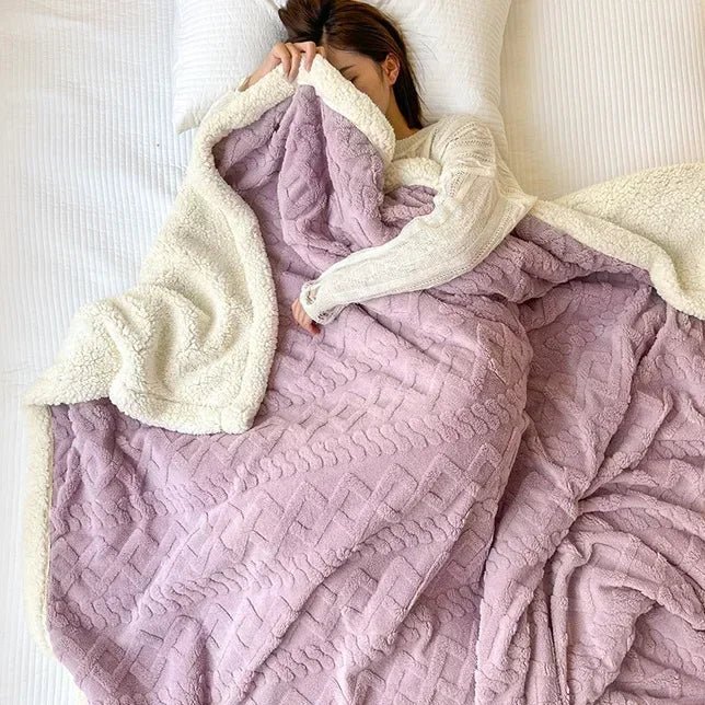 Blanket Soft Flannel Lightweight Machine-Washable