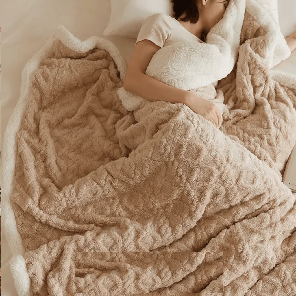Blanket Soft Flannel Lightweight Machine-Washable