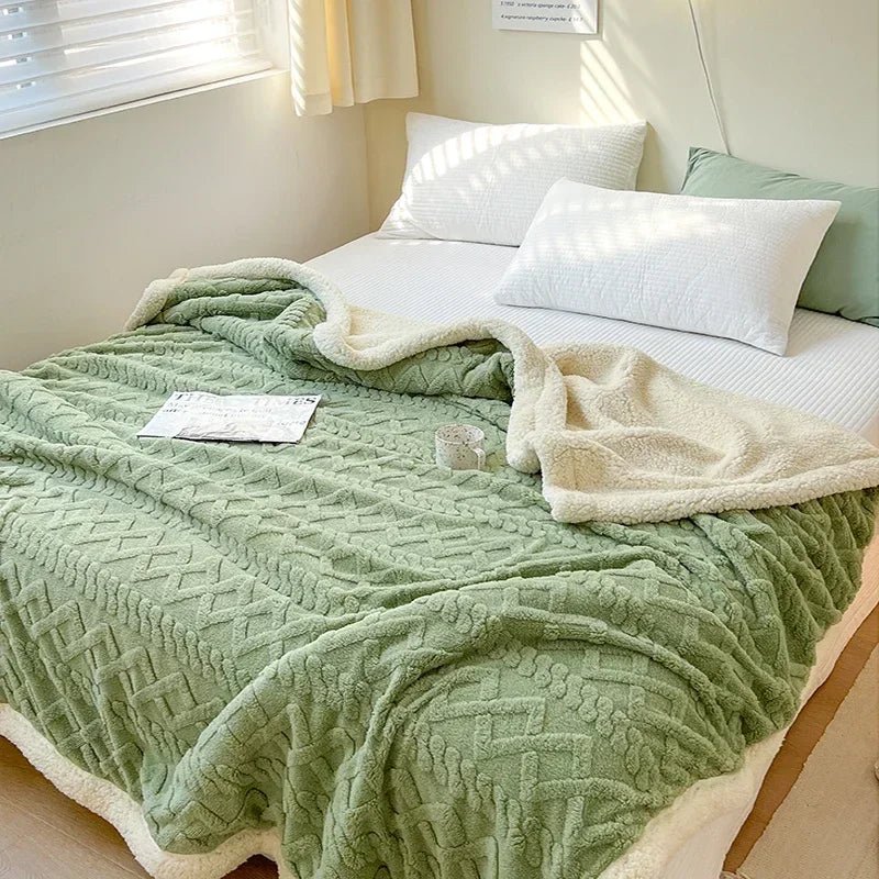 Blanket Soft Flannel Lightweight Machine-Washable