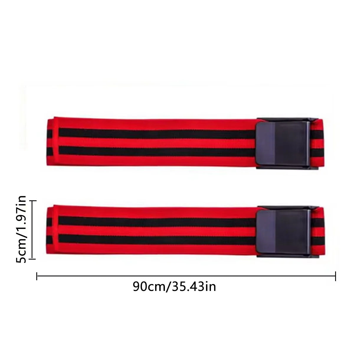 Blood Flow Restriction Bands Adjustable Buckle Retaining Ring