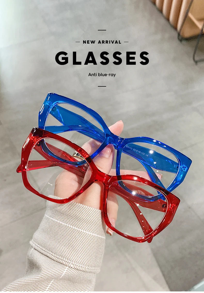 Blue Light Glasses Oversized Lightweight Frame