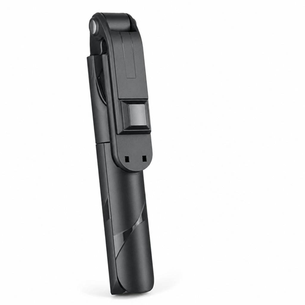Bluetooth Remote & LED Fill Light Selfie Stick Tripod (Foldable)