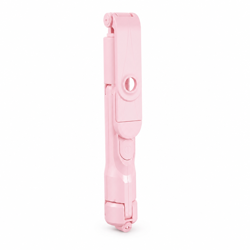 Bluetooth Remote & LED Fill Light Selfie Stick Tripod (Foldable)