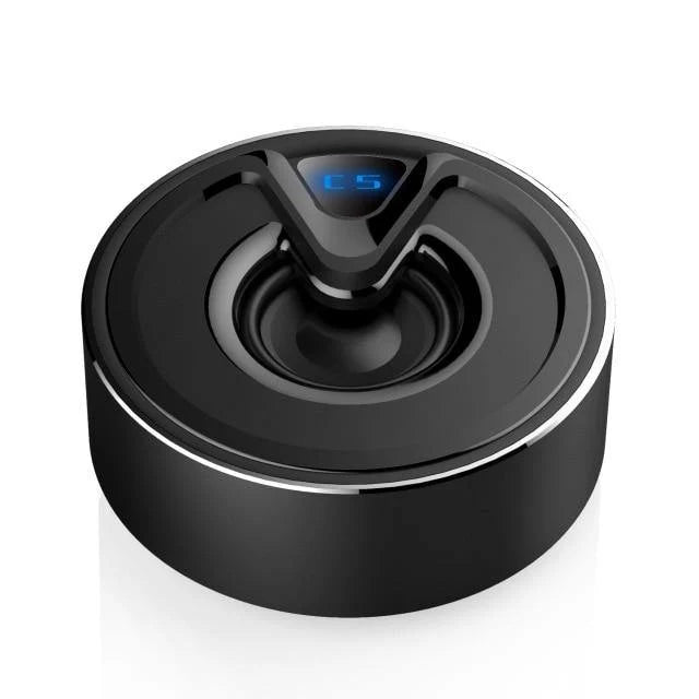 Bluetooth Speaker Compact Metal TF Card & AUX Playback