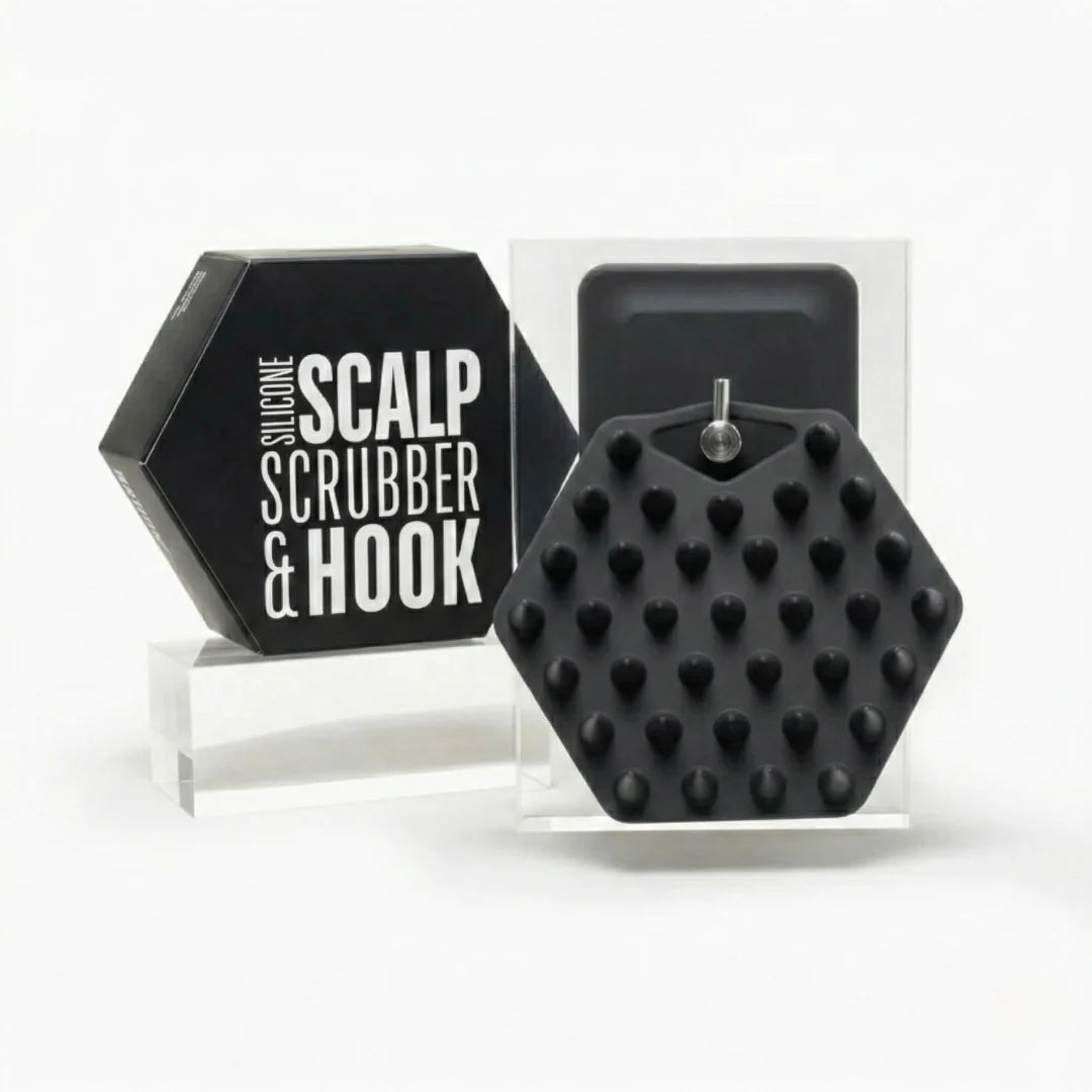Body Scrubber Set Silicone 4-Piece Full-Body Care