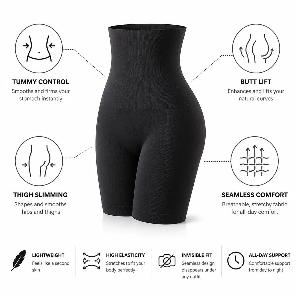 Body Shaper High-Waist Seamless Butt Lift
