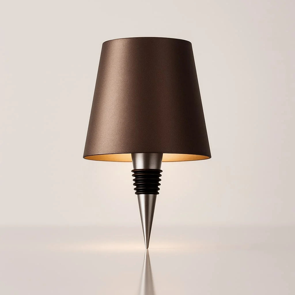 Bottle Lamp Cordless Touch Dimmer & USB Charging