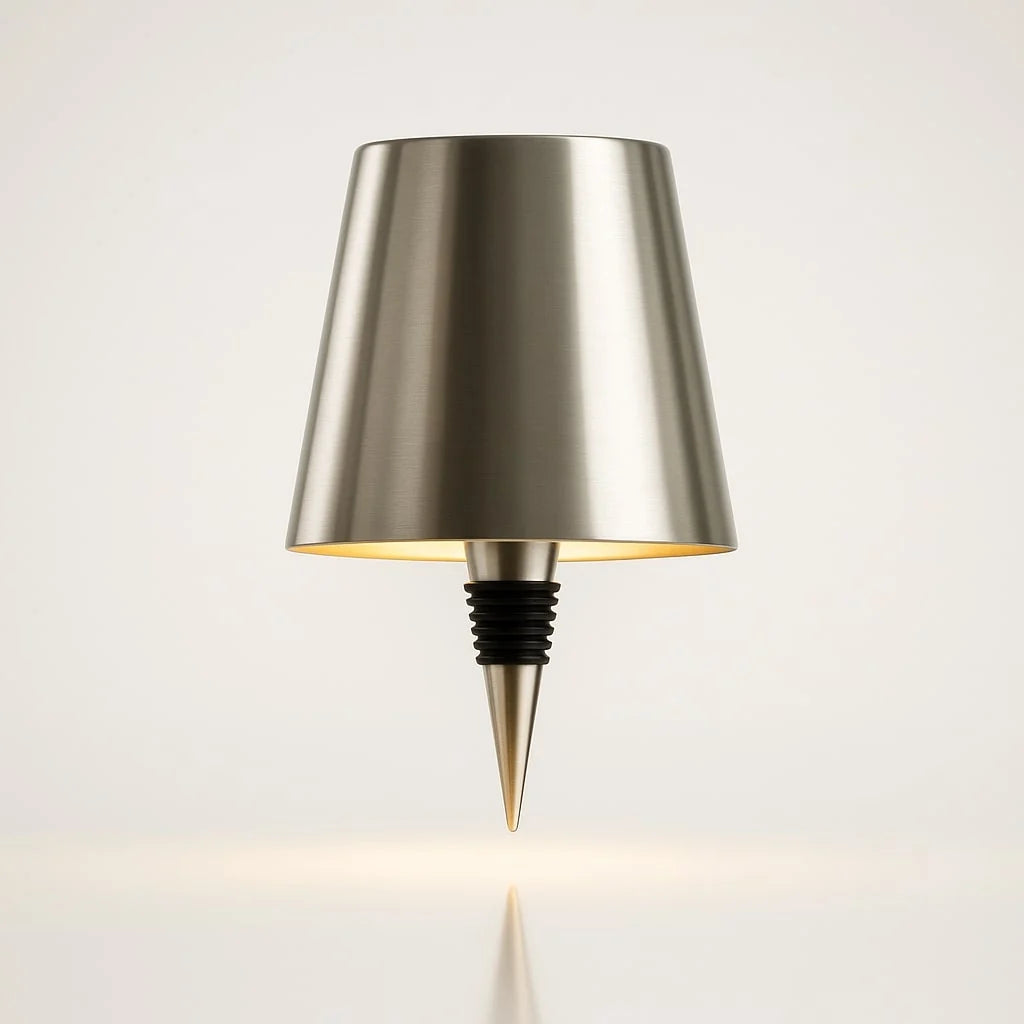 Bottle Lamp Cordless Touch Dimmer & USB Charging