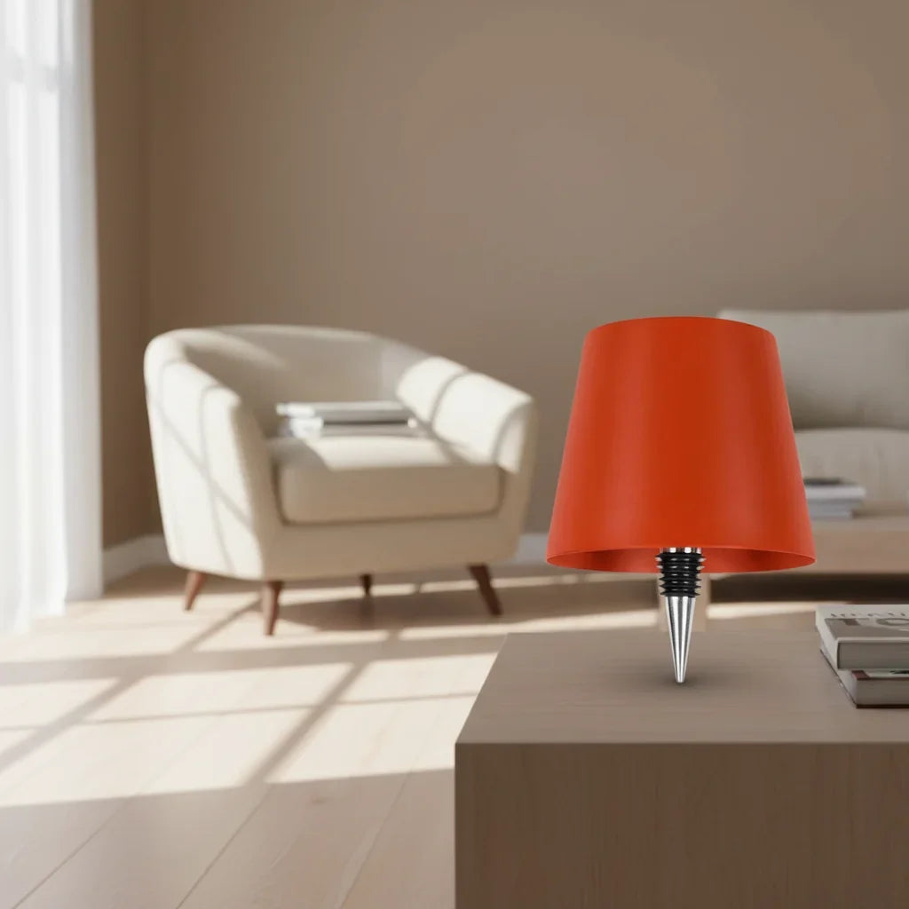 Bottle Table Lamp Compact Warm LED USB & Battery