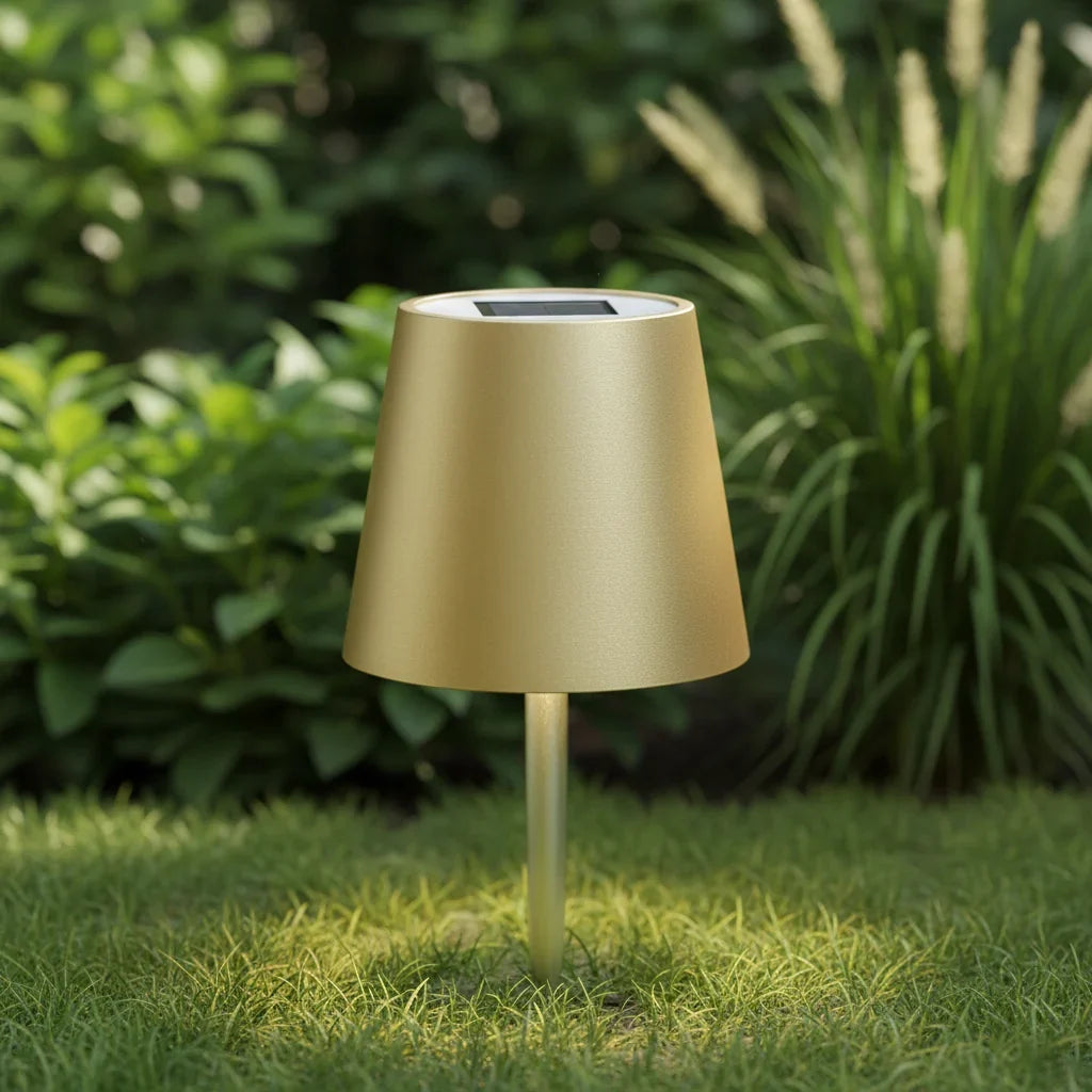 Bottle Table Lamp Compact Warm LED USB & Battery
