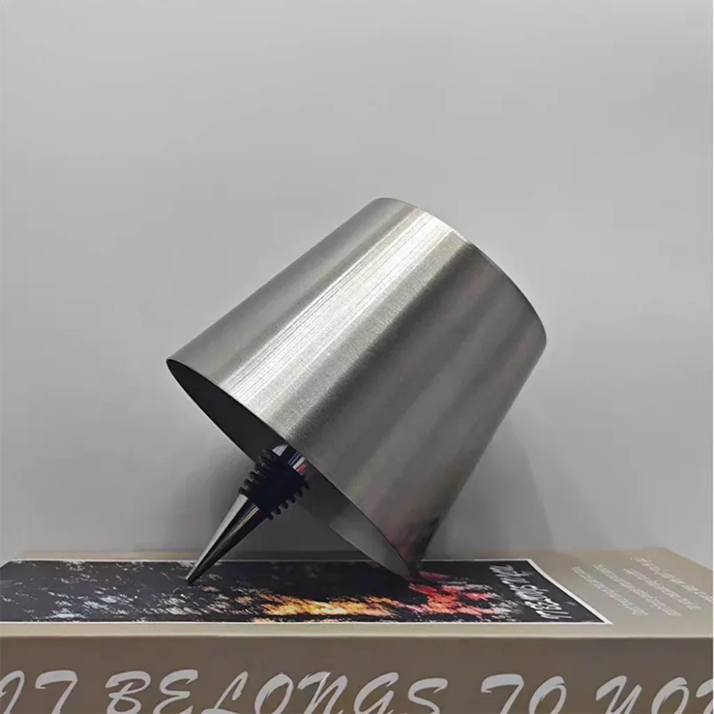 Bottle Table Lamp Compact Warm LED USB & Battery