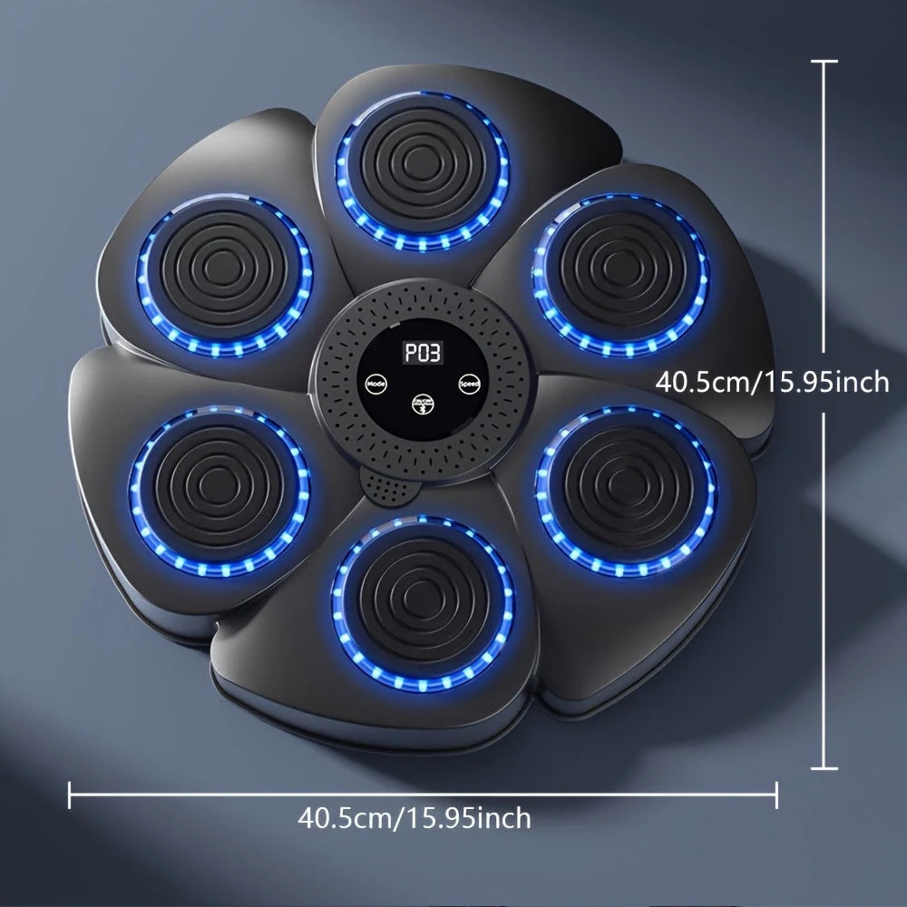 Boxing Target Wall-Mounted LED Scoring Wireless & Rechargeable