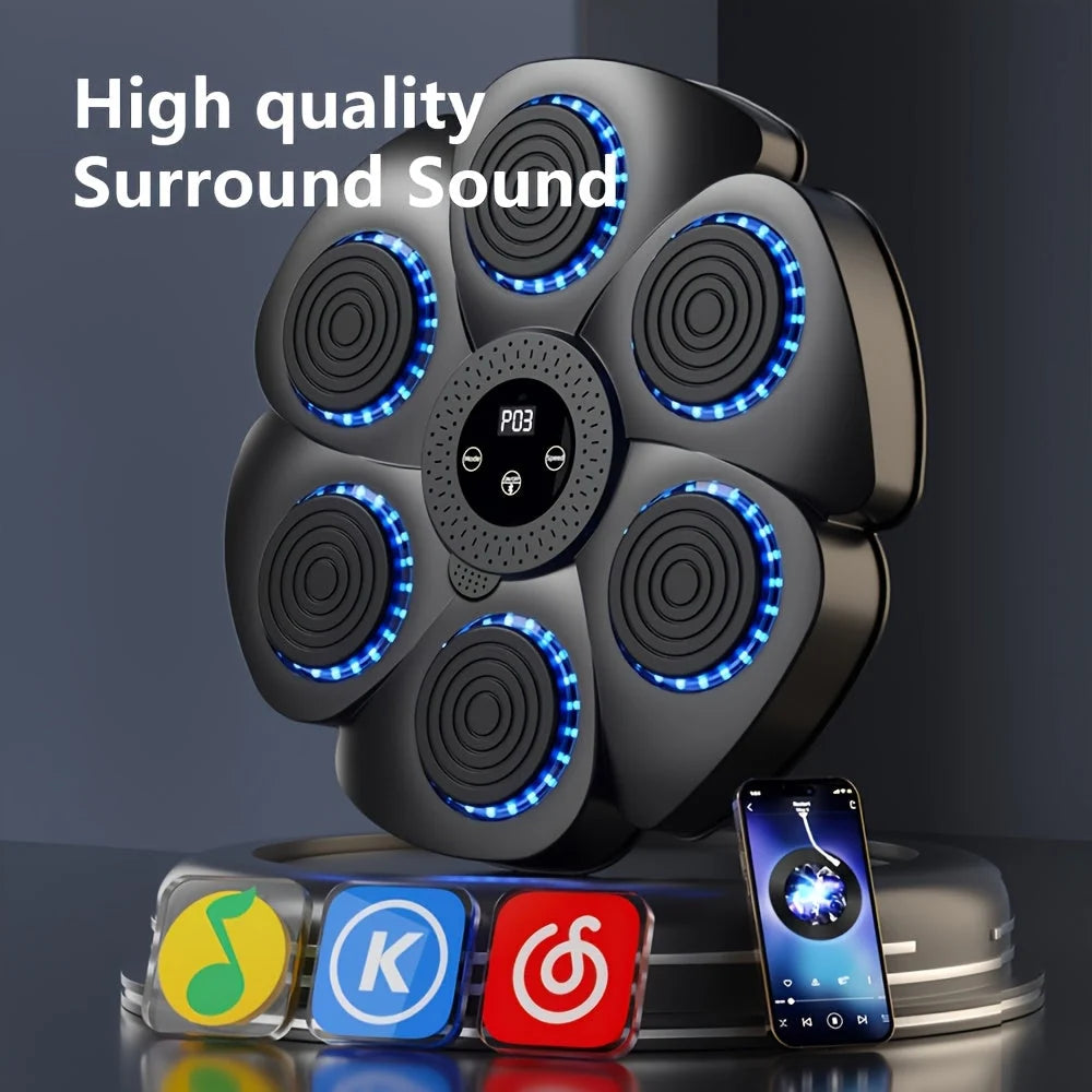 Boxing Target Wall-Mounted LED Scoring Wireless & Rechargeable