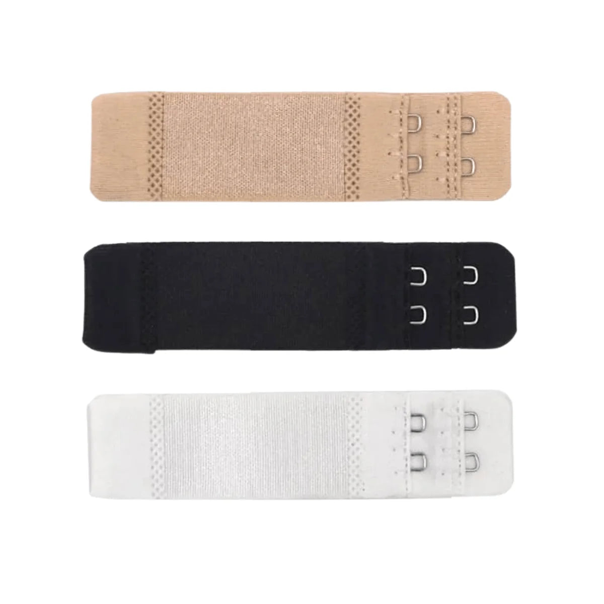 Bra Extender Elastic Stretch Set of 3 Neutral Colors