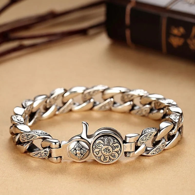Bracelet 316L Stainless Steel Sanskrit Engraving
