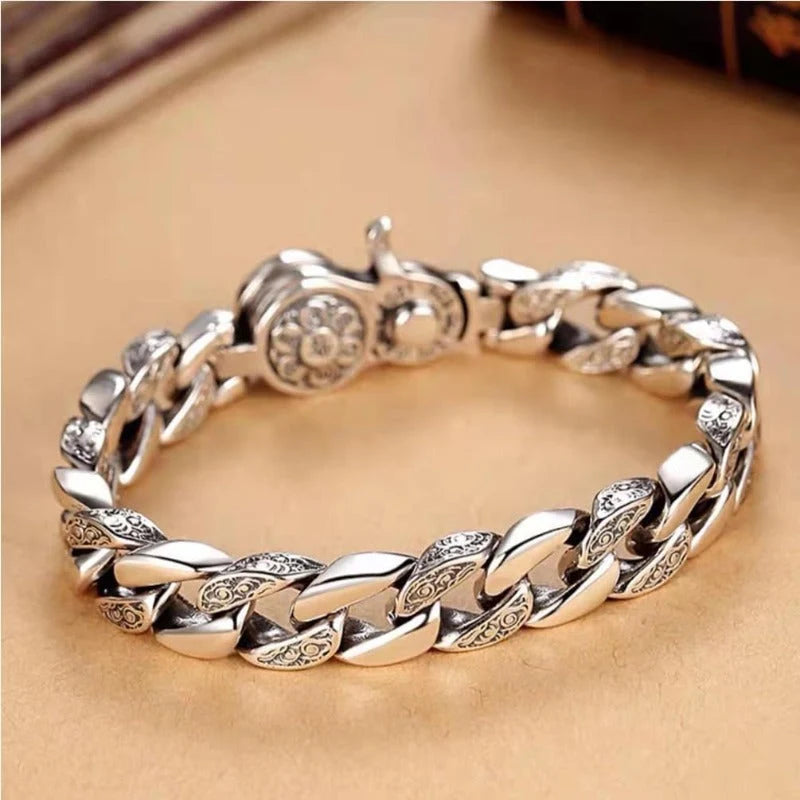 Bracelet 316L Stainless Steel Sanskrit Engraving