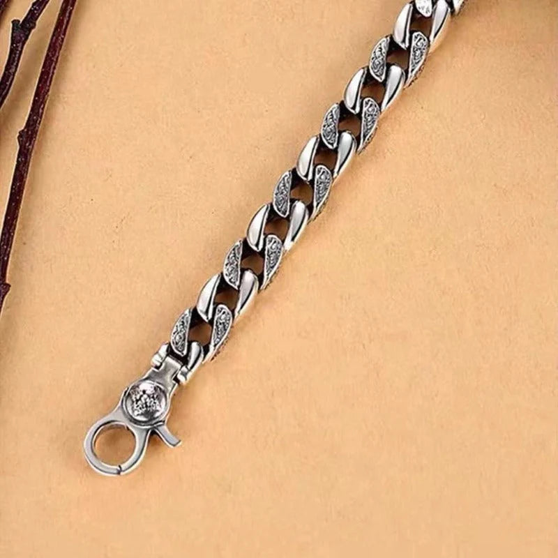 Bracelet 316L Stainless Steel Sanskrit Engraving