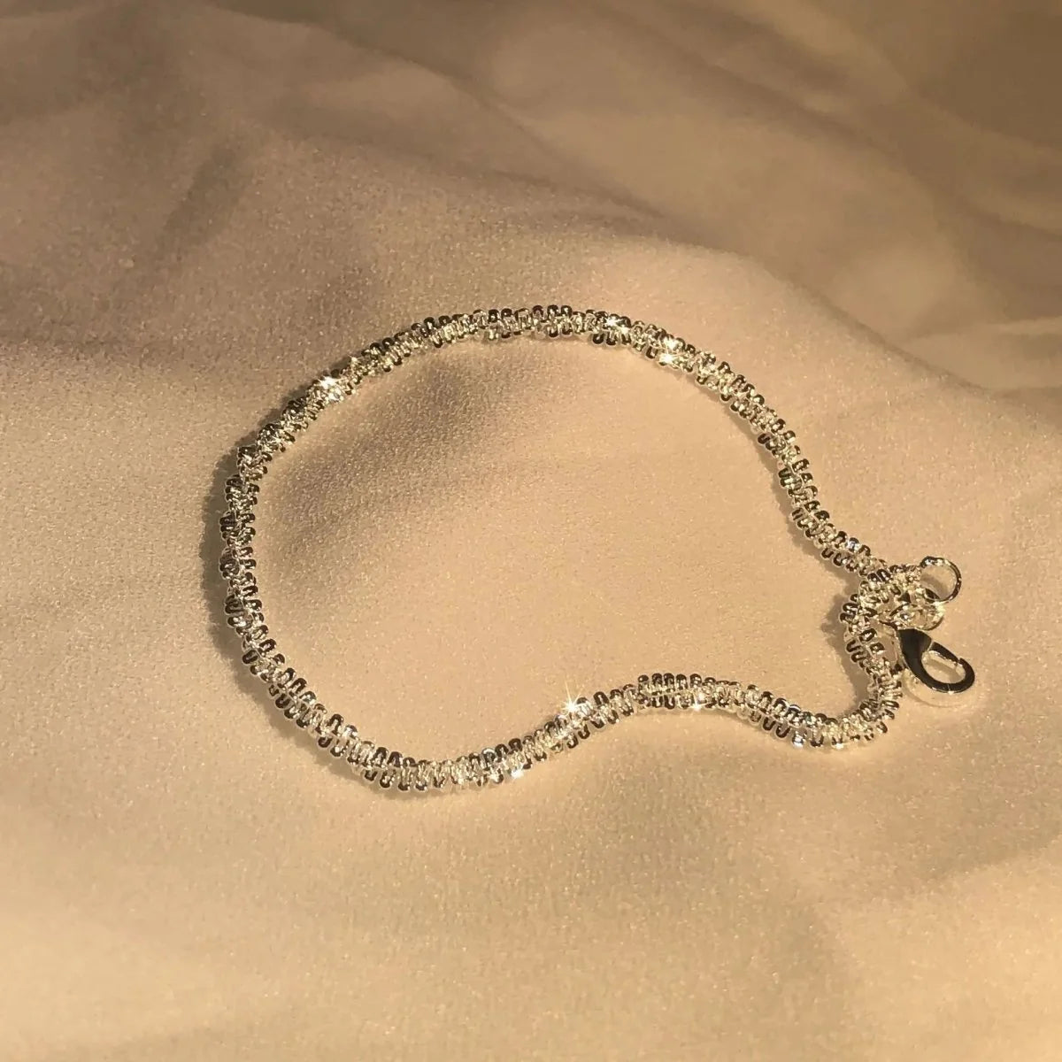 Bracelet 925 Sterling Silver Adjustable Fit