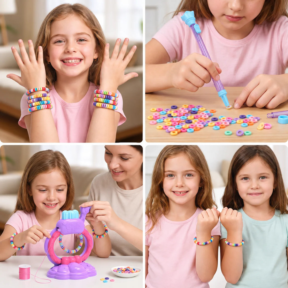 Bracelet Making Kit Kids Craft Machine for Organized Design