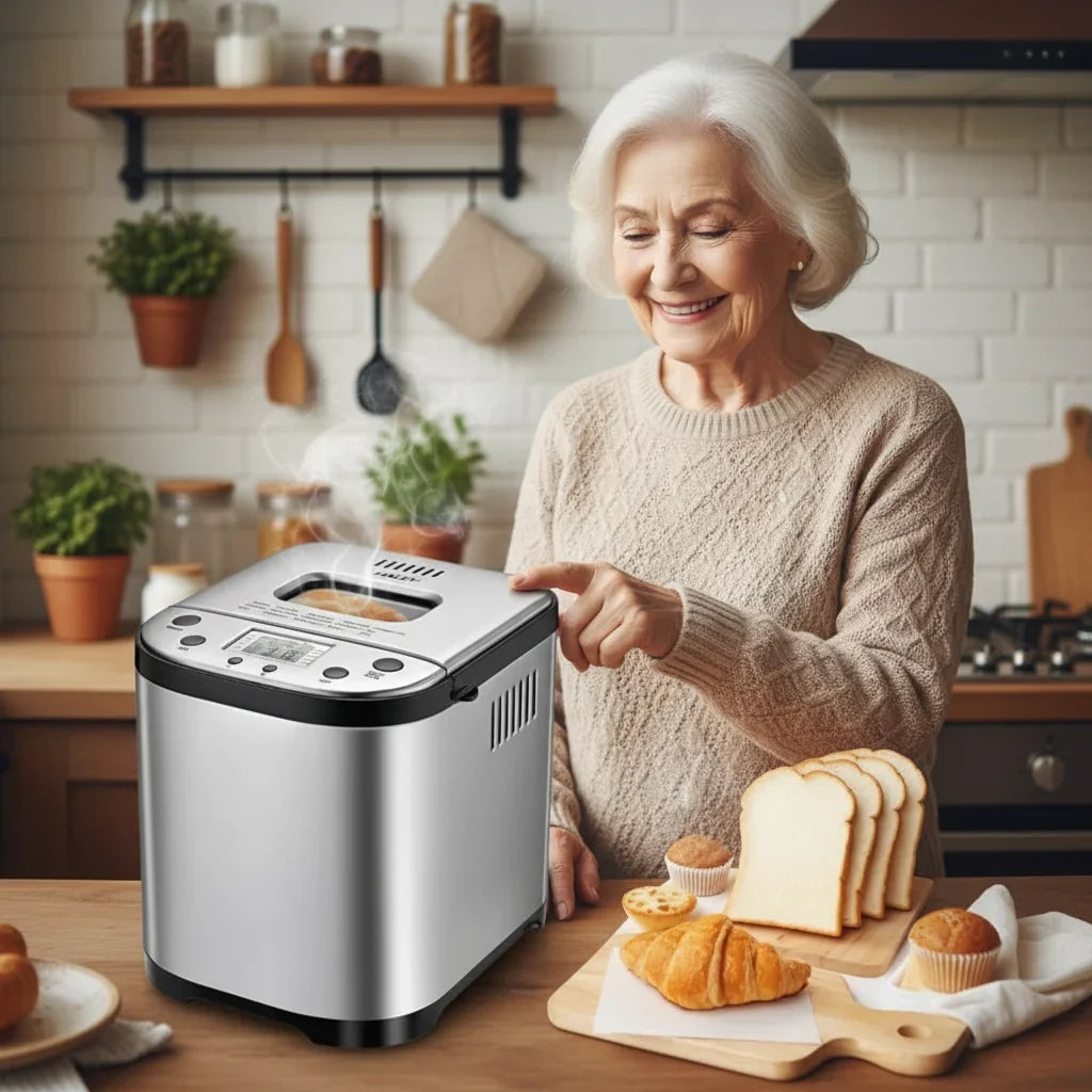 Bread Maker Digital Automatic Multiple Programs & Delay Timer