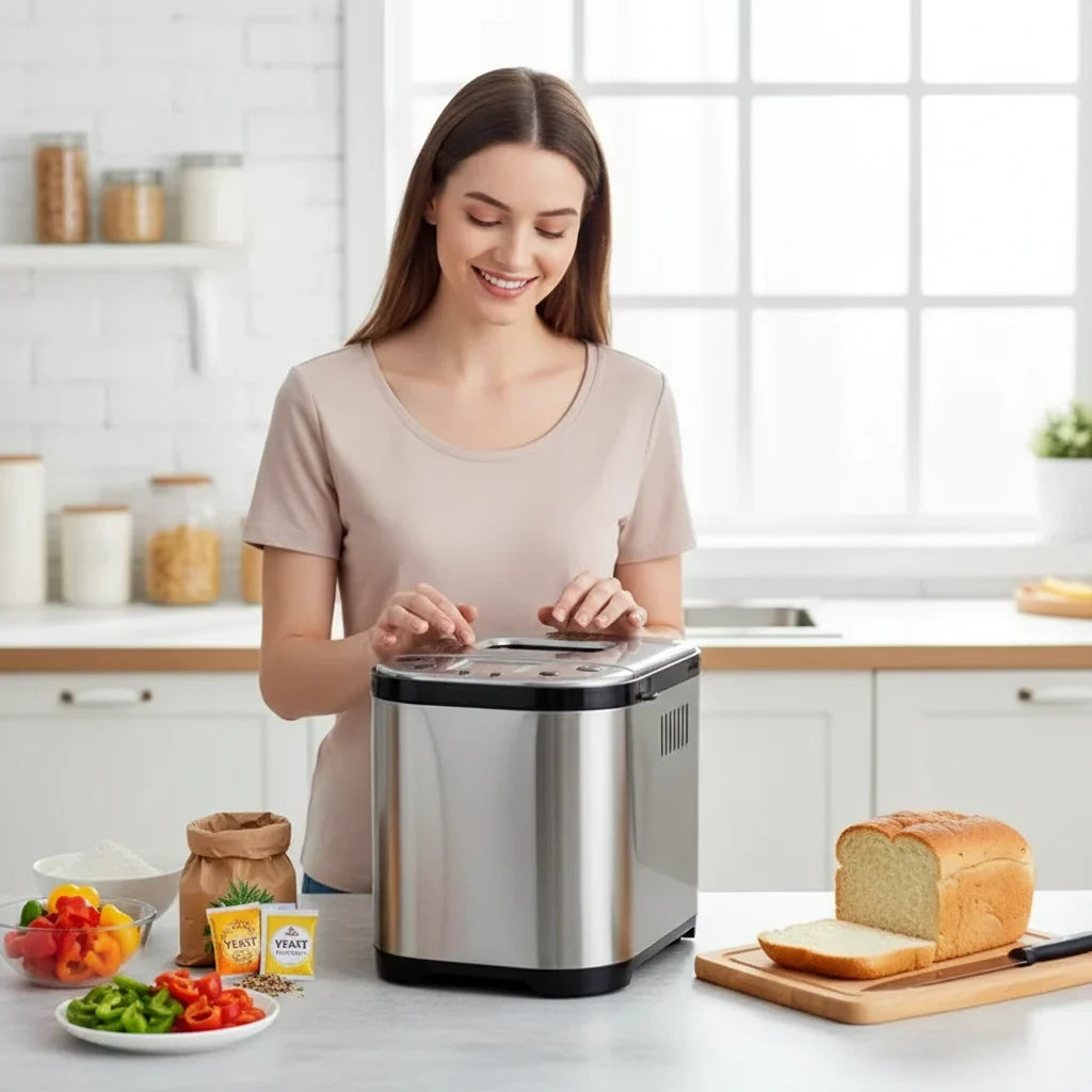 Bread Maker Digital Automatic Multiple Programs & Delay Timer