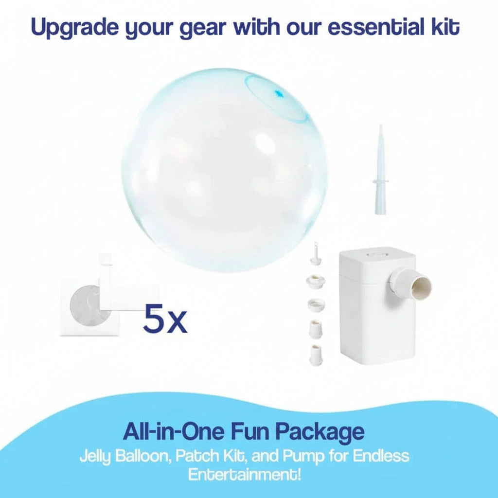 Bubble Ball Oversized Soft TPR Quick Inflation