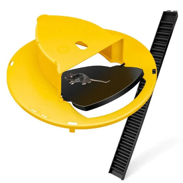 Bucket Mouse Trap Automatic Reset Fits 5-Gallon Buckets Holds Up to 20 Mice