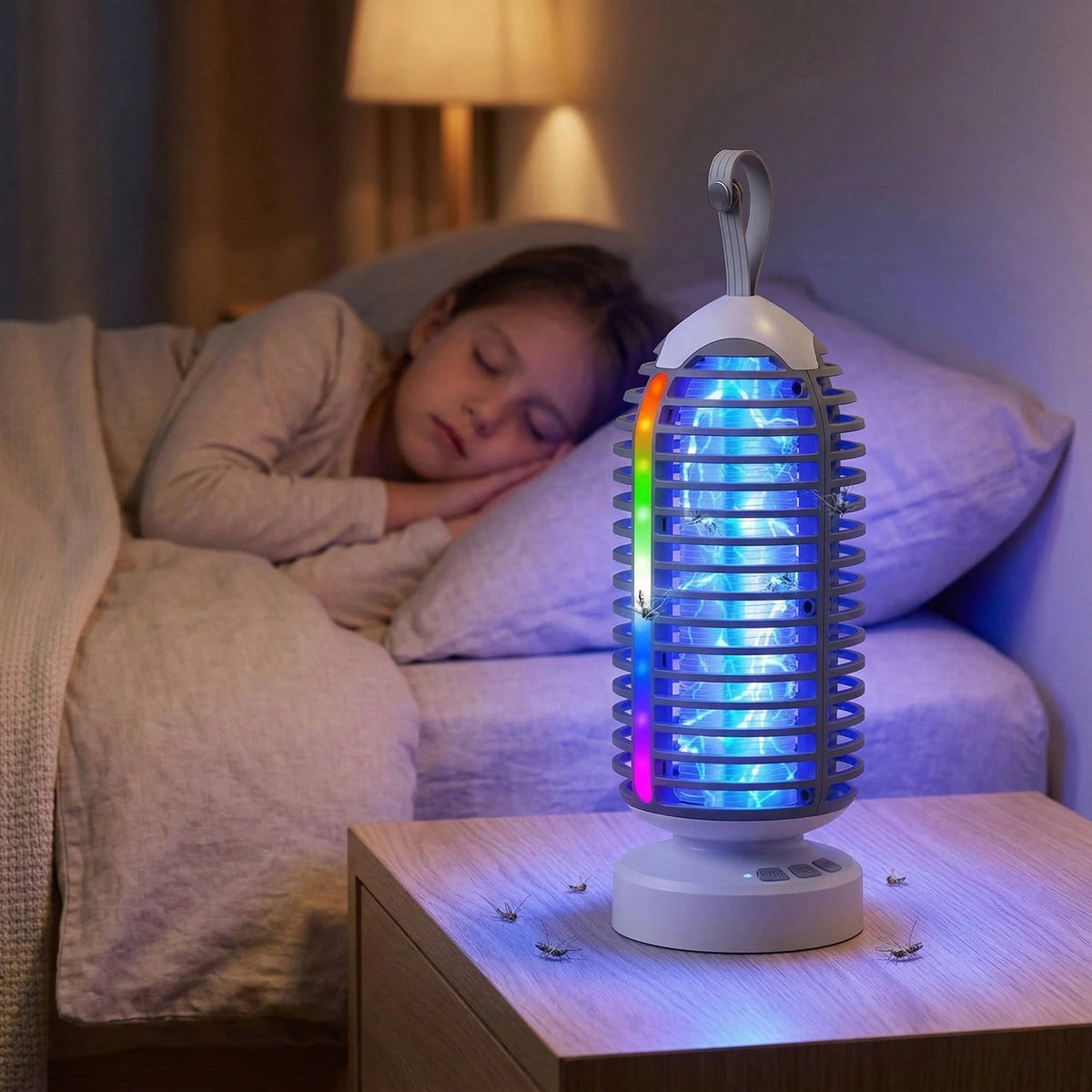 Bug Zapper Rechargeable USB-C 2100 Sq Ft Coverage