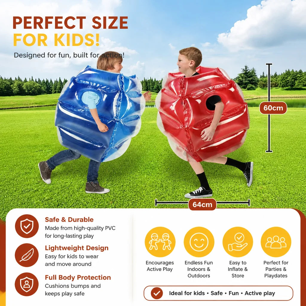 Bumper Ball Suit Inflatable Straps & Handles