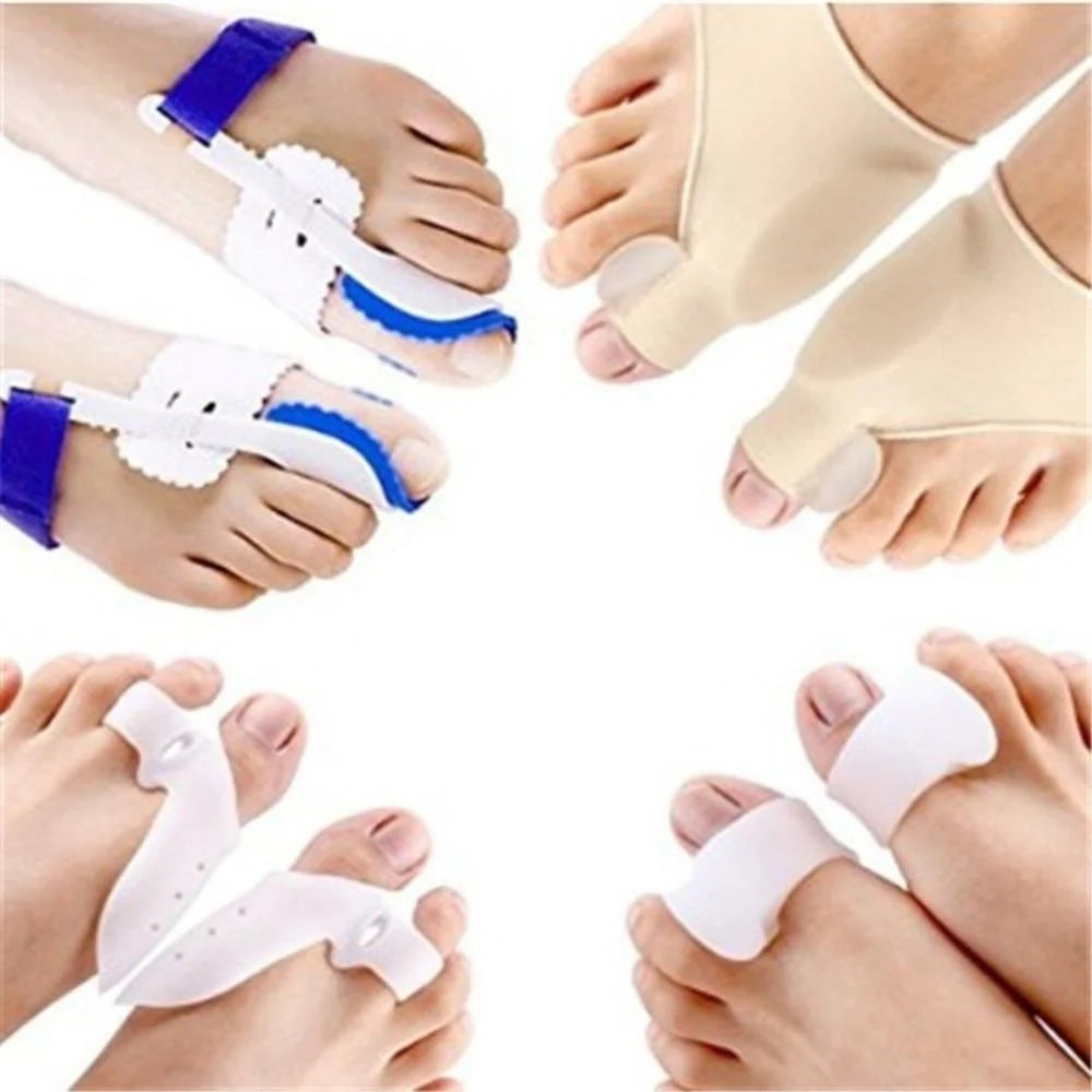 Bunion Corrector Adjustable Night Splint Set of 8