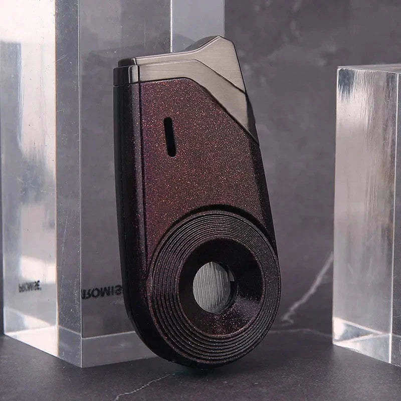 Butane Lighter Windproof Jet Flame Metal Body