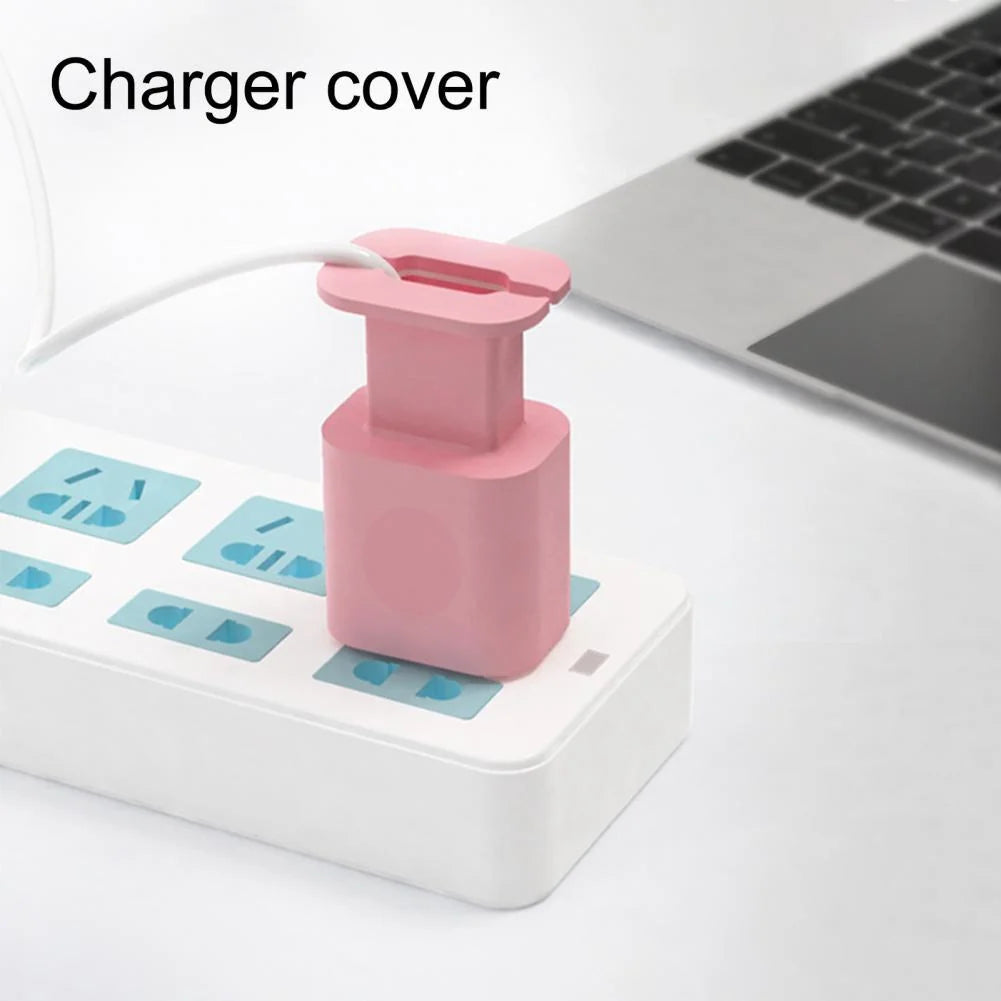 Cable Organizer & Adapter Protector Silicone Tangle-Free
