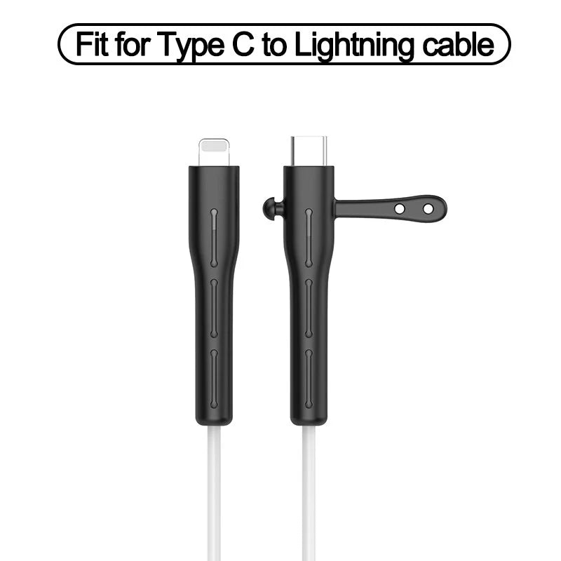 Cable Organizer Clip Soft Silicone Tangle-Free Cord Storage