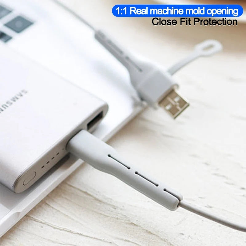 Cable Organizer Clip Soft Silicone Tangle-Free Cord Storage