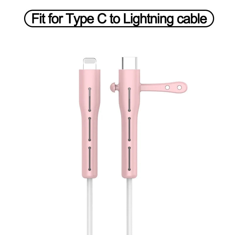 Cable Organizer Clip Soft Silicone Tangle-Free Cord Storage