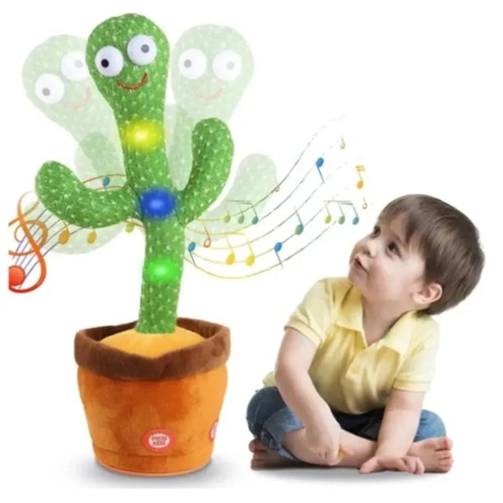 Cactus Toy Dancing Talking USB Rechargeable