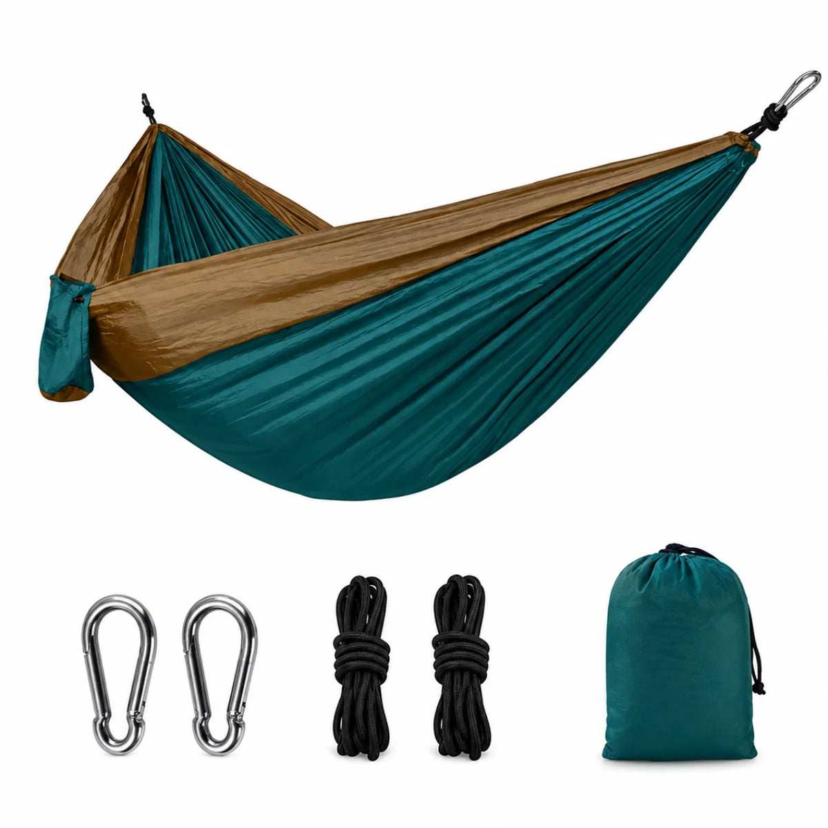 Camping Hammock Packable Parachute Nylon Quick-Dry