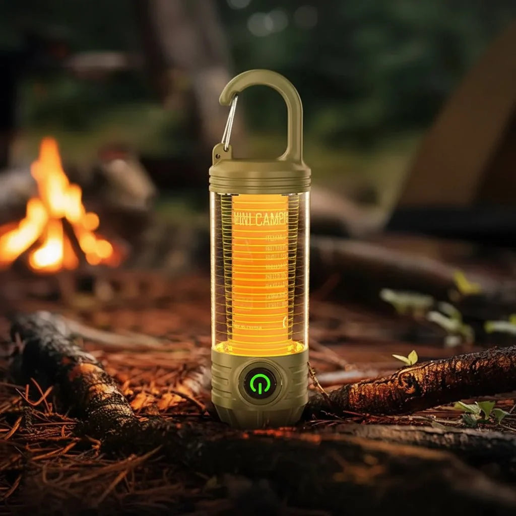 Camping Lantern 1000-Lumen Rechargeable Waterproof With Multiple Light Modes
