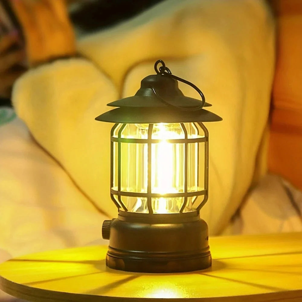 Camping Lantern Rechargeable Dimmable 6-Hour Runtime
